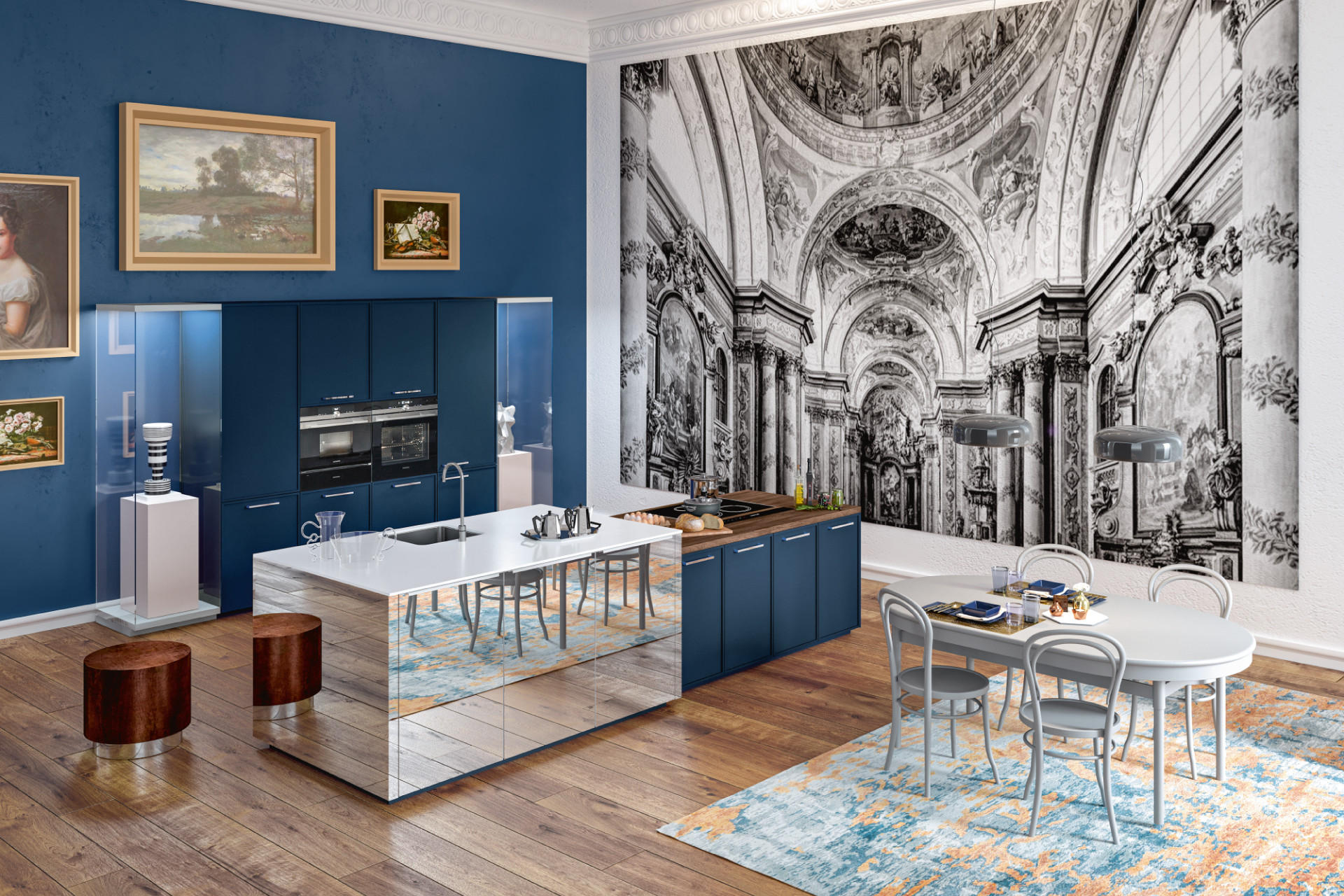 Designerkuechen Kochen mit Stil