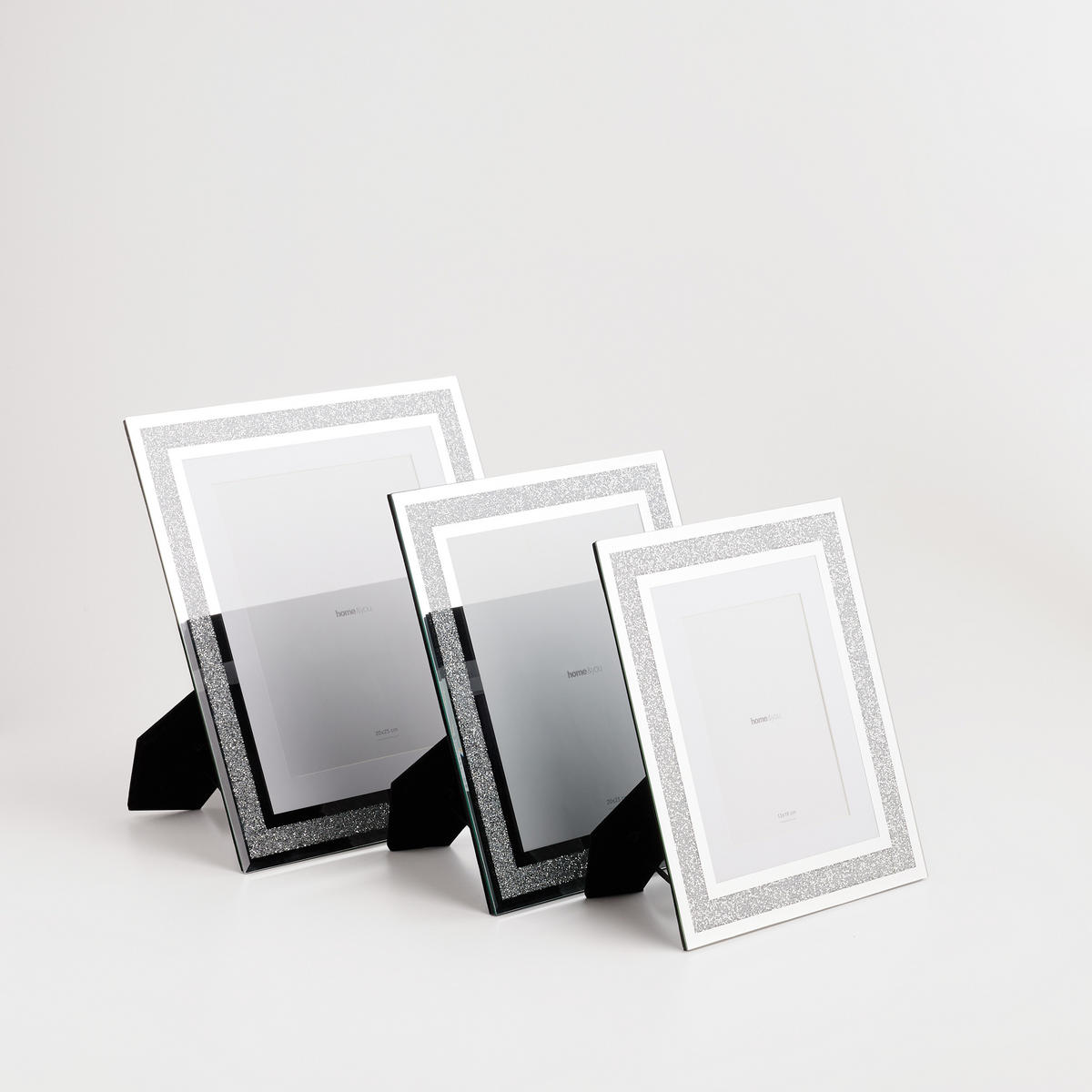 RAHMEN Diamentdust - Silberfarben, Glas (1/37.5/32cm) - home&you