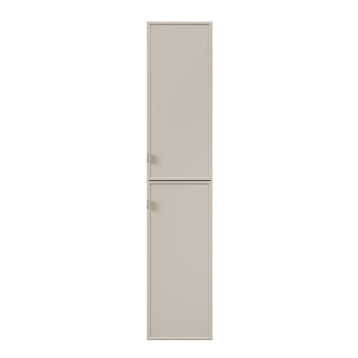 VISEČA OMARA Alba Kašmir - bež, leseni material (35/170/33cm) - Petits-meubles