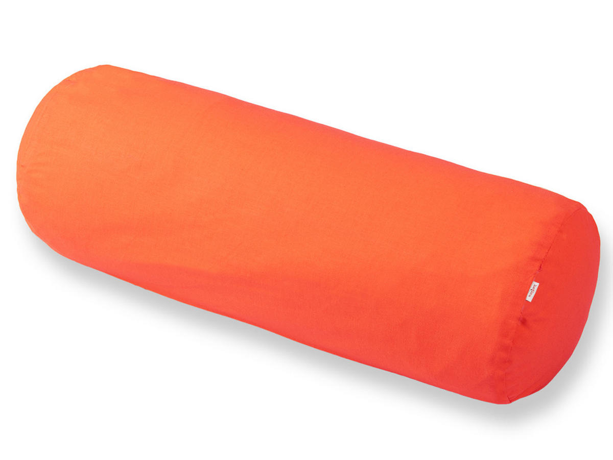 XL-ROLLENBEZUG Basic 100% Baumwolle orange 70/25 cm - Orange, Textil (25/70cm) - beties Heimtextil