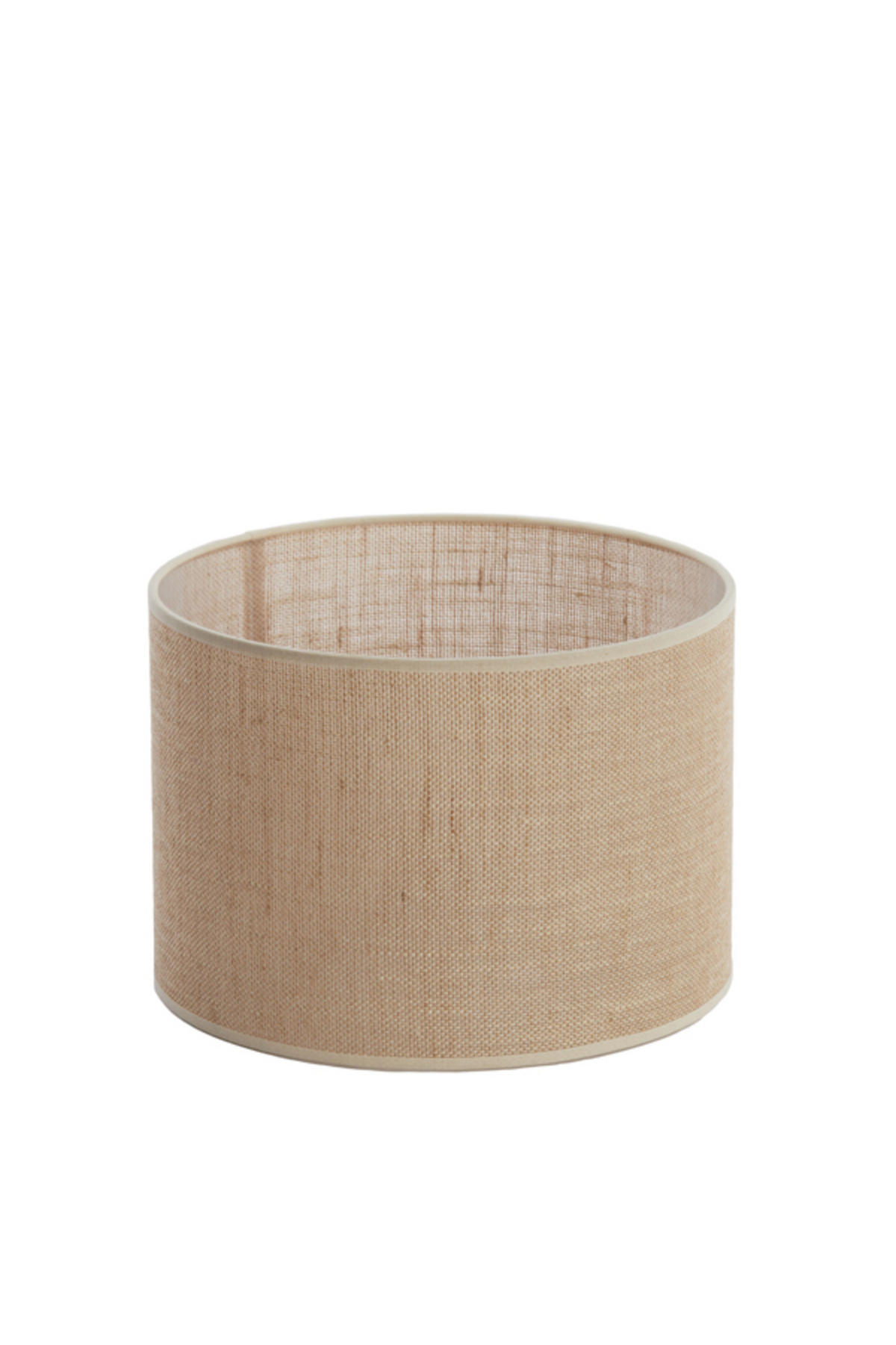 LAMPENSCHIRM Sendai Braun Ø30/21 cm - Braun, Textil (30/30/21cm) - Light & Living