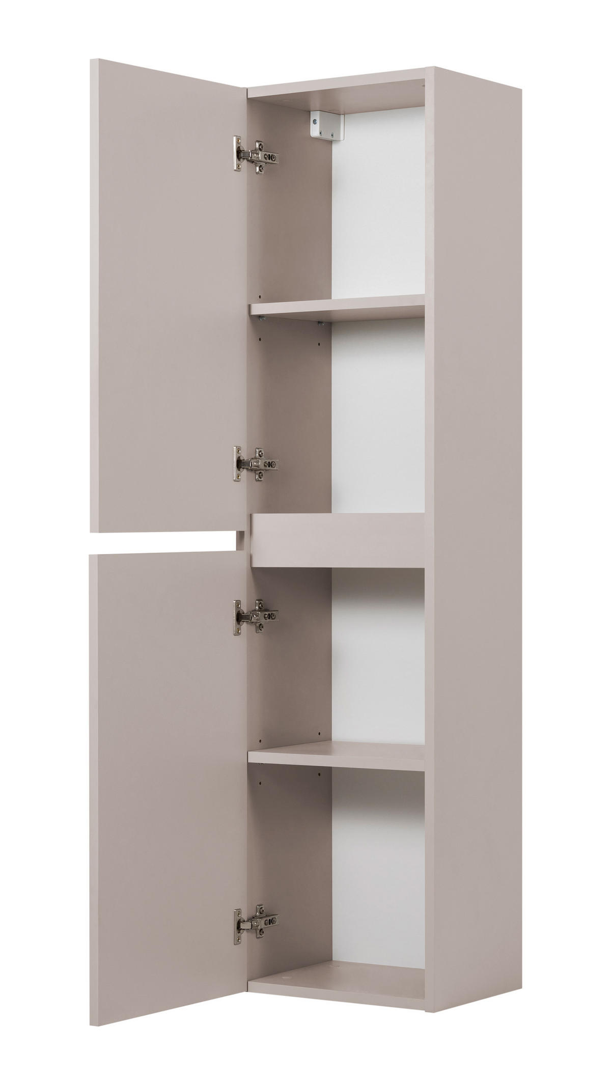 BADEZIMMERSÄULE, Farbe: Kaschmir, 136 x 27 x 35 cm - Kaschmir, Holzwerkstoff (35/136/27cm) - 3XE LIVING
