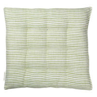 SITZKISSEN FRESHSTRIPE - Grün, Textil (40/40/5cm) - Tom Tailor
