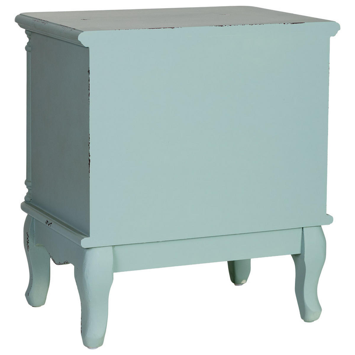 NACHTTISCH aus Holz, 50x36x55cm - Grün, Holz (50/55/36cm) - Wanderlust