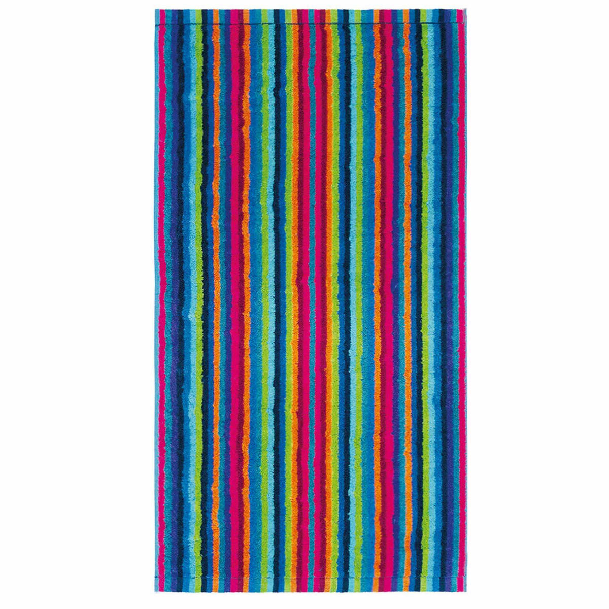 HANDTUCH Unisex Life Style Stripes Blau Baumwolle 10er Pack - Multicolor, Textil (200/135cm) - Cawoe