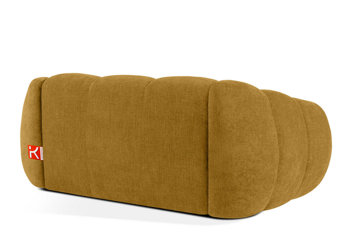 2-SITZER SOFA FLAVA, Honigfarben - Honig, Holz/Holzwerkstoff (200/76/100cm) - KONSIMO®