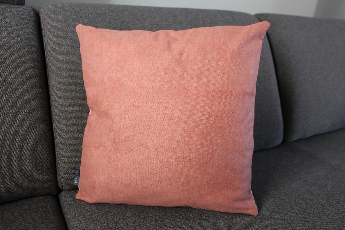 KISSENHÜLLE Vendetta rose - Rosa, Textil (60/60cm) - Magma Heimtexx