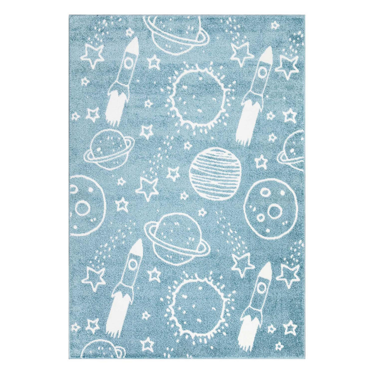 KINDERTEPPICH Anime 912 Blau 190x280 cm - Blau, Textil (190/280cm) - carpet city