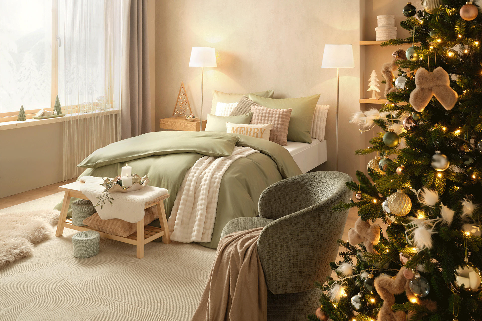 Sweet Winter Dreams Schlafzimmer