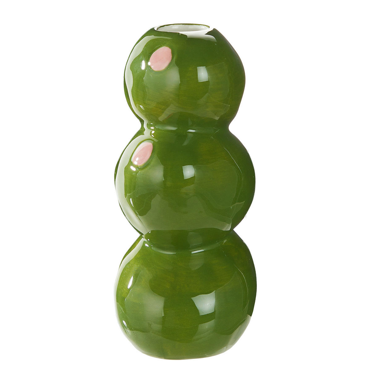 VASE Olives - Grün, Stein (17cm) - Butlers