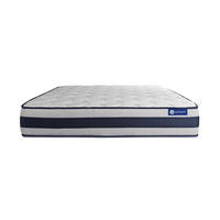MATRATZE Actiflex ergo Taschenfederkern und Memory-Schaum 130 x 200 cm h4 - Weiß, Textil (130/200cm) - ACTISOM