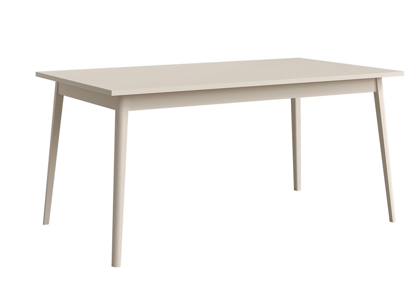 ESSTISCH Rose sandbeige 180 / 90 / 75,5cm - Beige, Holz/Holzwerkstoff (90/180/76cm) - Feldmann-Wohnen
