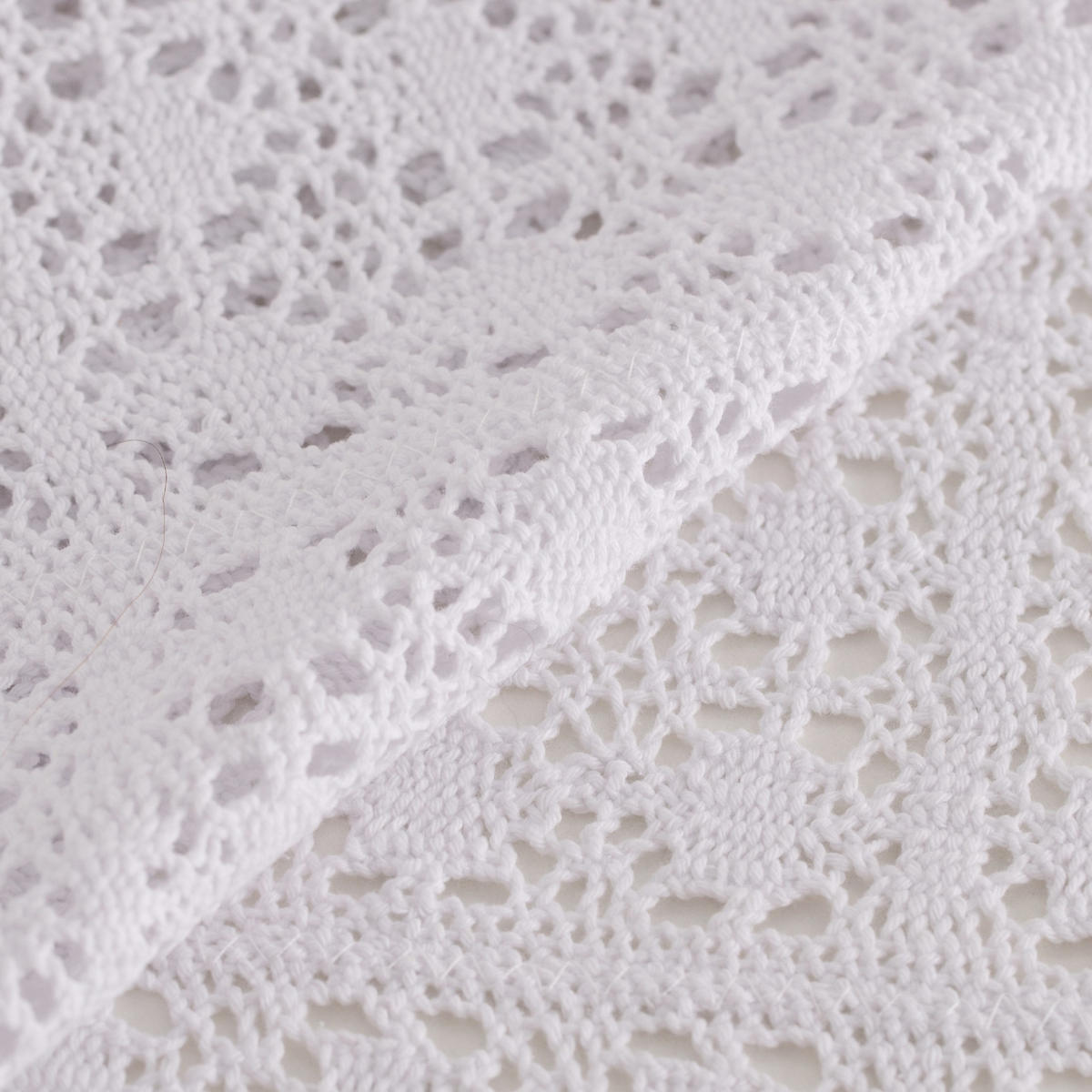 TISCHDECKE Folkelips - Weiß, Textil (180/130/1cm) - home&you