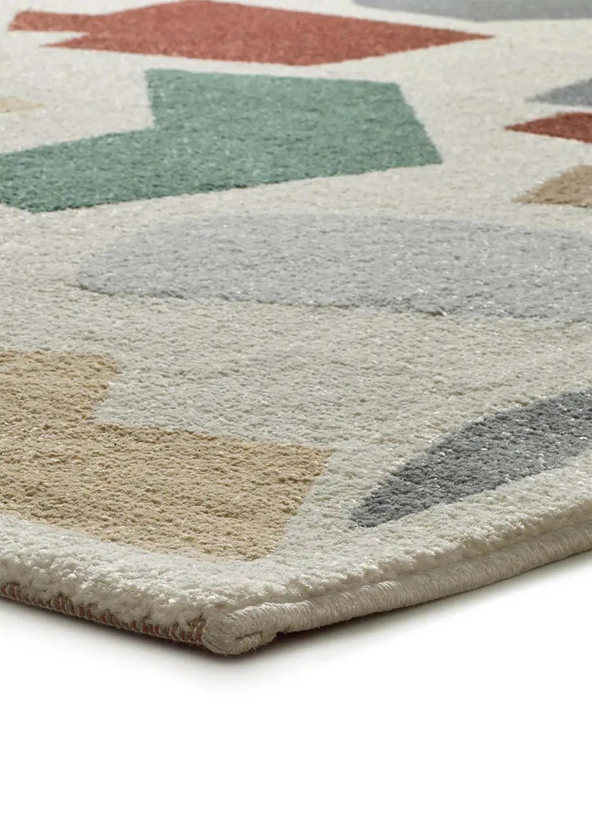 WEBTEPPICH Mehrfarbig Beruti 160/230 cm - Multicolor, Naturmaterialien/Textil (160/230cm) - Atticgo