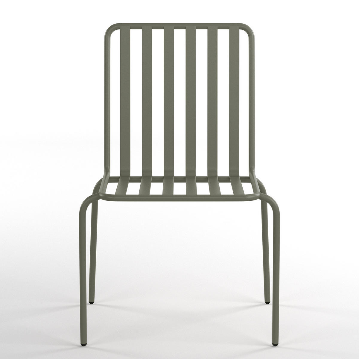 GARTENSTUHL - 2er-Set - Stahl - Salbeigrün, Textil/Metall (54/87/57cm) - home24