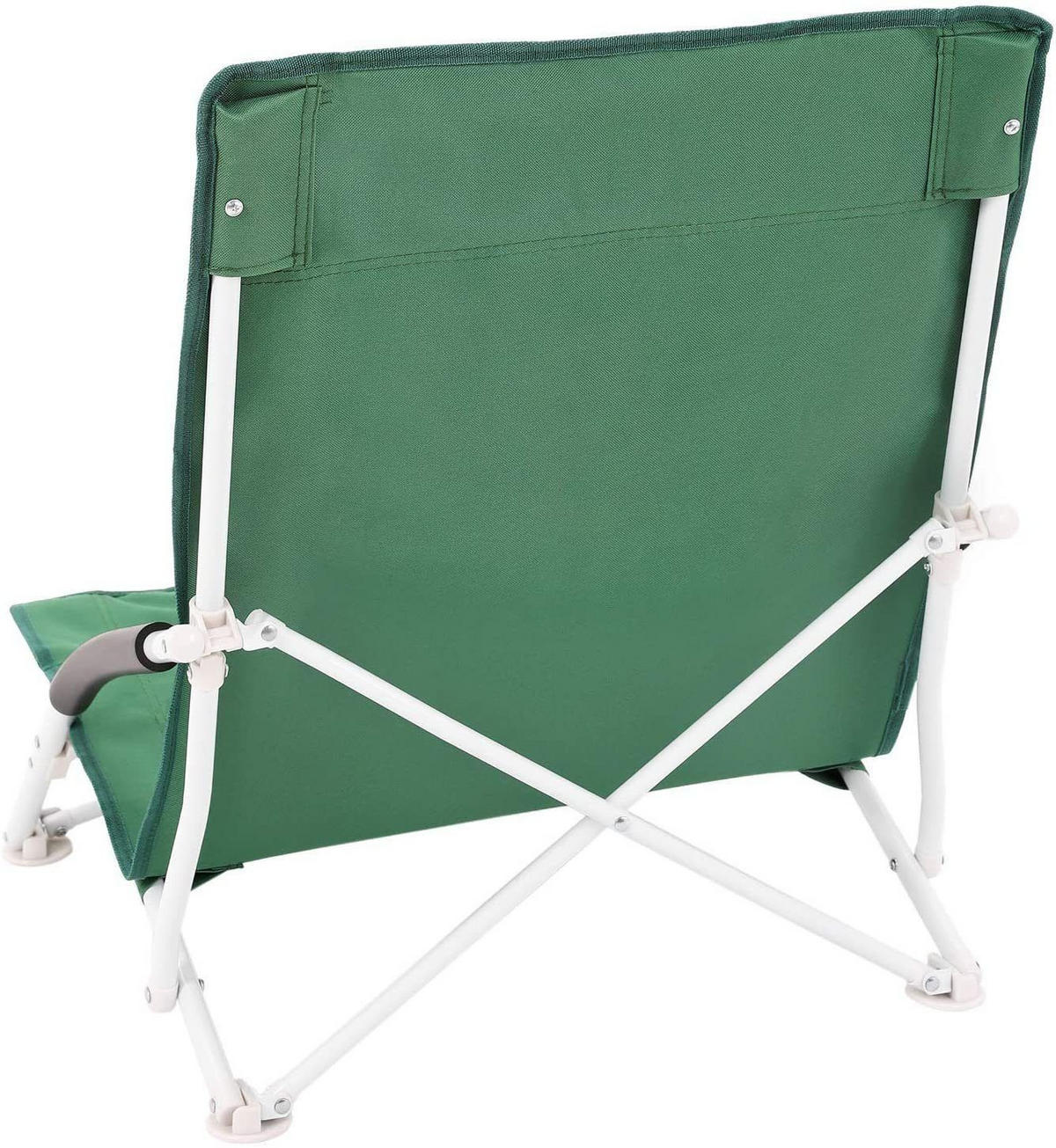 CAMPINGSTUHL Sandy - Grün, Metall (53/64/56cm) - SONGMICS