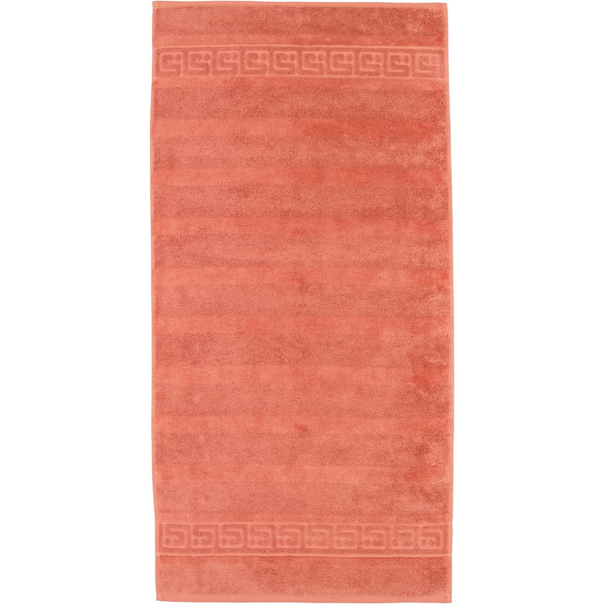 HANDTÜCHER NOBLESSE UNI 1001 BRICK - 387 - Orange, Textil (30/30cm) - Cawoe