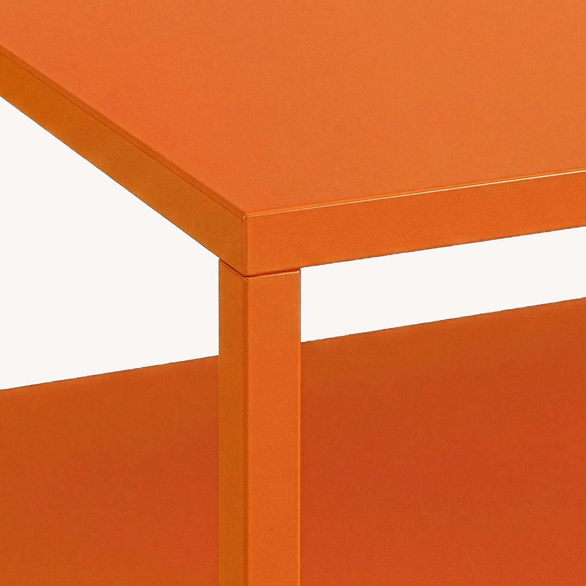 COUCHTISCH Solund 45/90/60 cm - Orange, Metall (60/90/45cm) - [en.casa]