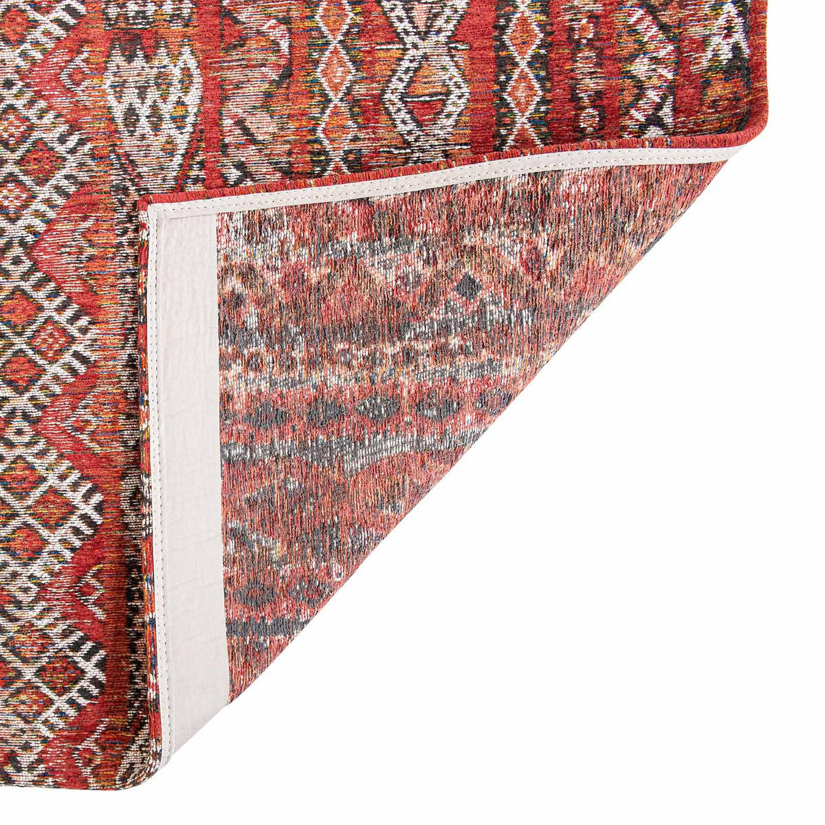 TEPPICH In-/Outdoor Flachgewebe RED RABAT Rot 170 x 240 cm - Rot, Textil (170/240cm) - Novatrend