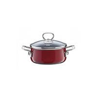 TOPF Burgunderrot 16/16/7.8 cm r0707008 - Bordeaux, Metall (16cm) - Riess