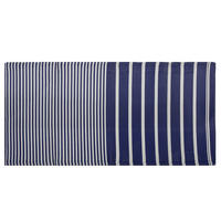 OUTDOOR-TEPPICH Haldia 180/90 cm - Blau, Kunststoff (90/180cm) - Beliani