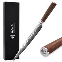 SASHIMIMESSER 25 cm - Nussbaumfarben, Holz/Metall (39cm) - Wakoli