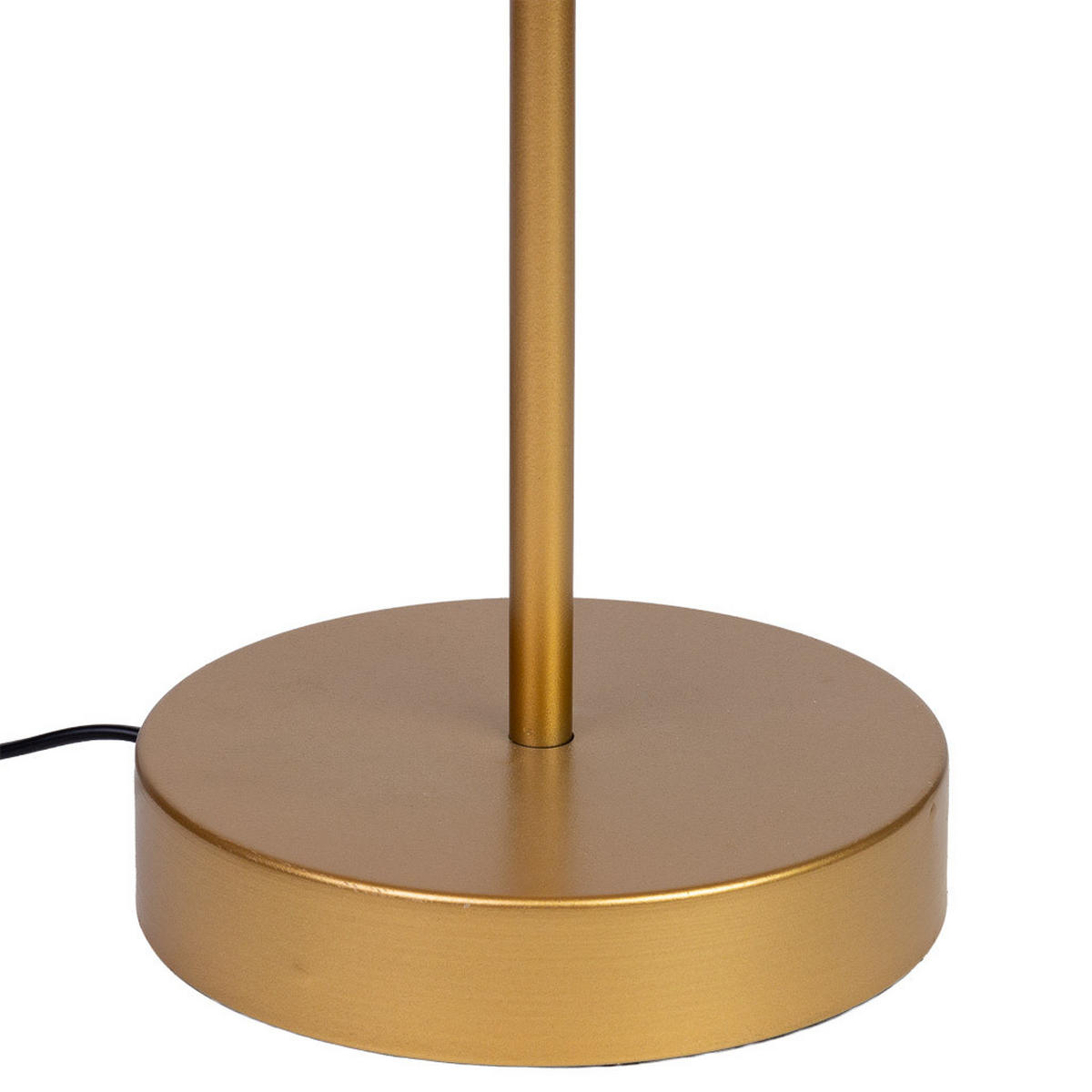 LAMPE aus Metall, golden, 30x35cm - Goldfarben, Metall (30/30/35cm) - Wanderlust