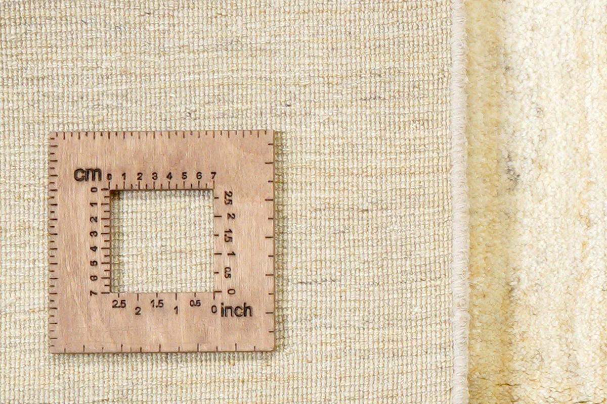 GABBEH-TEPPICH handgeknüpft Beige 247/174 cm Schurwolle - Beige, Textil (174/247cm) - Looma