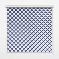 VNÚTORNÁ roleta - okenná roleta - roleta - 60x140 cm - Modré váhy - modrá, plast (60/140/0.5cm) - TULUP