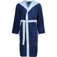 BADEMANTEL UNISEX KAPUZE POPPY WINTERNIGHT - 004 - Blau, Textil (Snull) - Vossen