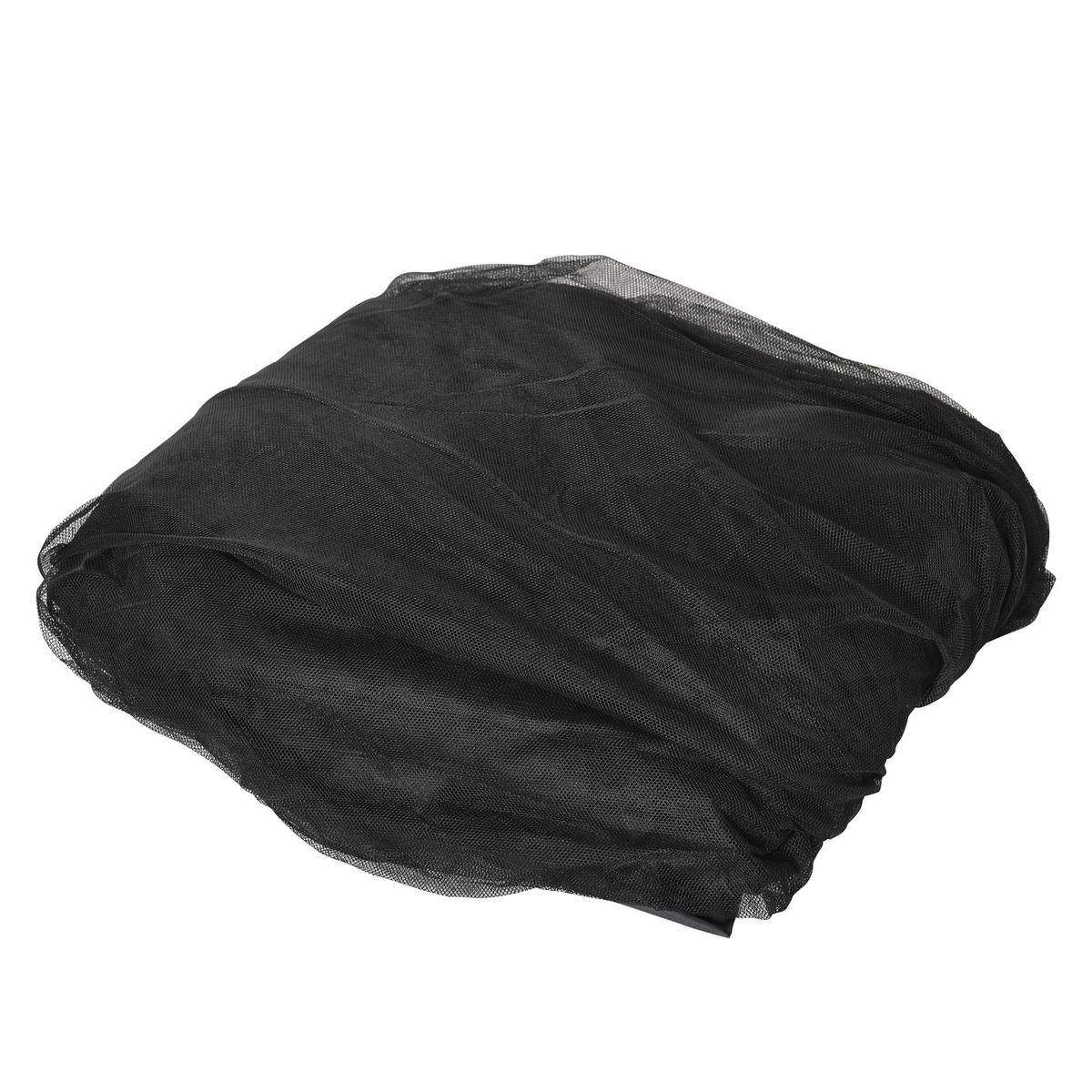 MÜCKENNETZ DE-05655 Mit Reißverschluss Schwarz - Schwarz, Kunststoff (300/300cm) - ComfortXL