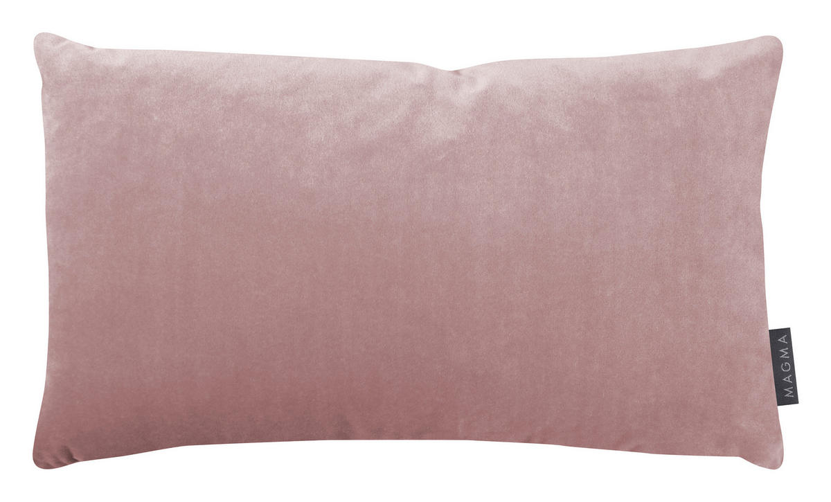KISSENHÜLLE Raya Streifen Look altrose - Altrosa, Textil (40/60cm) - Magma Heimtexx