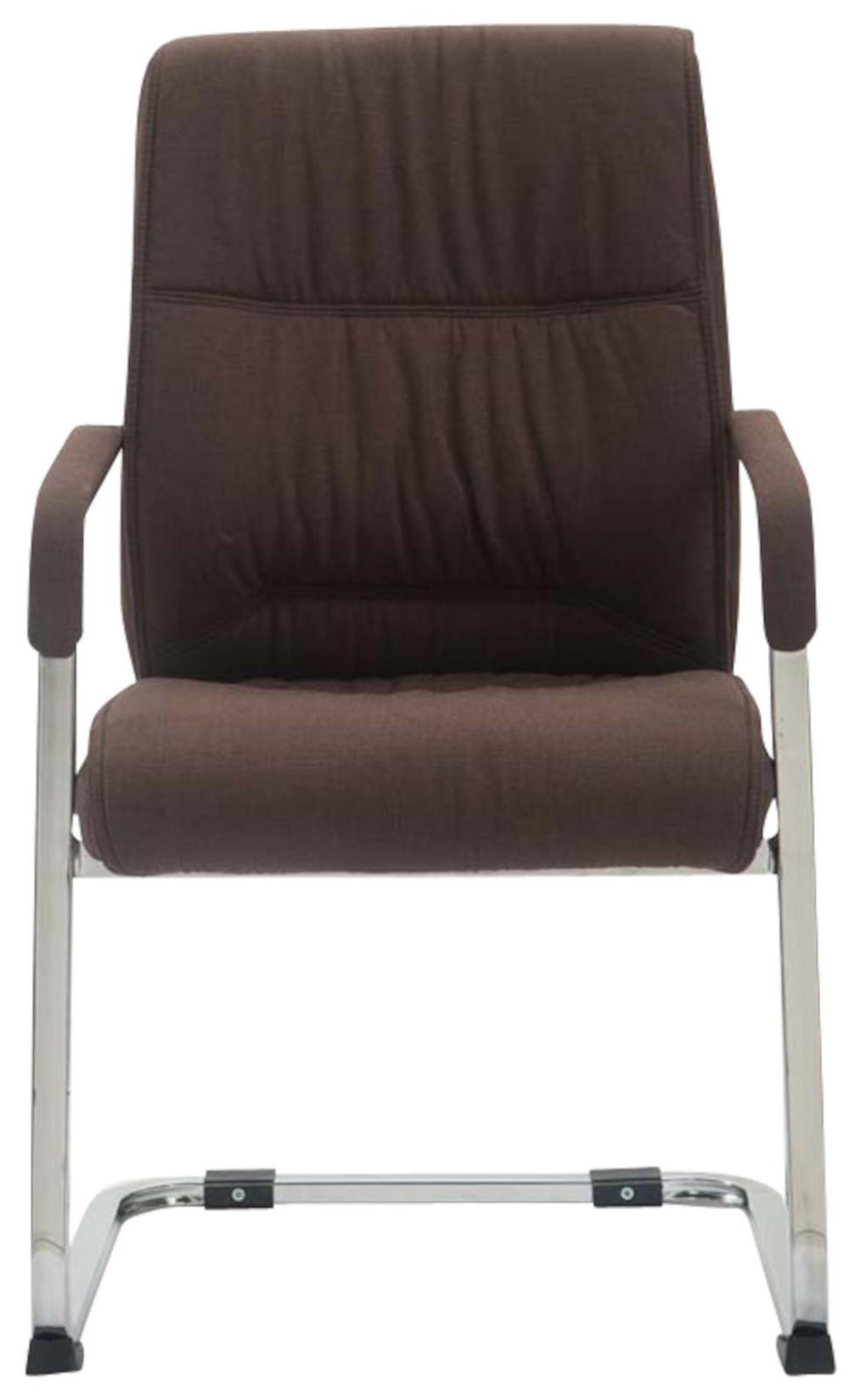 SCHWINGSTUHL 2er Set Stoff braun - Braun, Textil/Metall (58/102/65cm) - CLP