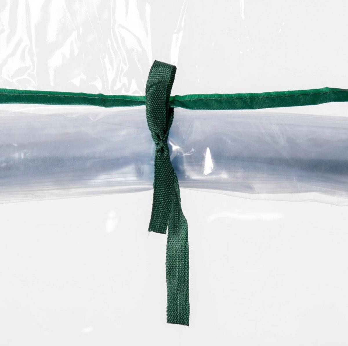 GEWÄCHSHAUS aus Stahl 69x50x165 cm in Transparent mit 4 Regalböden - Transparent, Metall (50/165/69cm) - Modfu