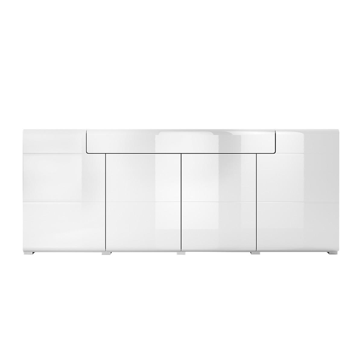 KOMODA Jules Bijeli - bijela, drvni materijal (208/82/39cm) - Petits-meubles