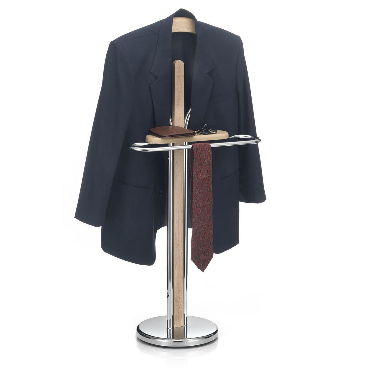 HERRENDIENER GREGOR - Sonoma Eiche, Metall (50/108/27cm) - IDIMEX