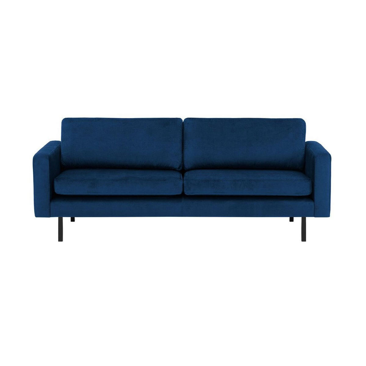 DREISITZER-SOFA Lioni-Kronos 9 - Dunkelblau, Holz/Textil (200/84/94cm)