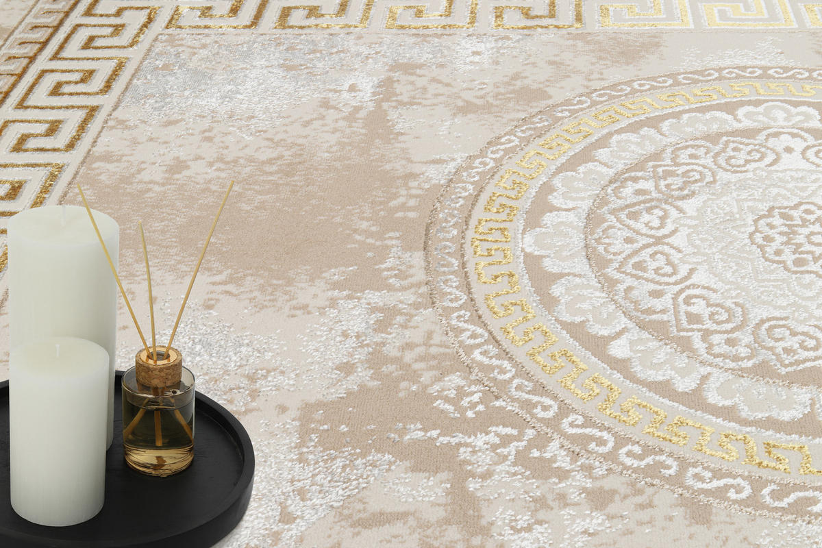 TEPPICH ARES Beige 180/250 cm - Beige, Kunststoff (180/250cm) - Tapiso