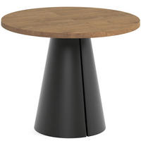 TISCH Schwarz ALMA Ausziehbar 100/176 cm - Eichefarben/Schwarz, Holzwerkstoff (2/100/76cm) - Sepro Meble