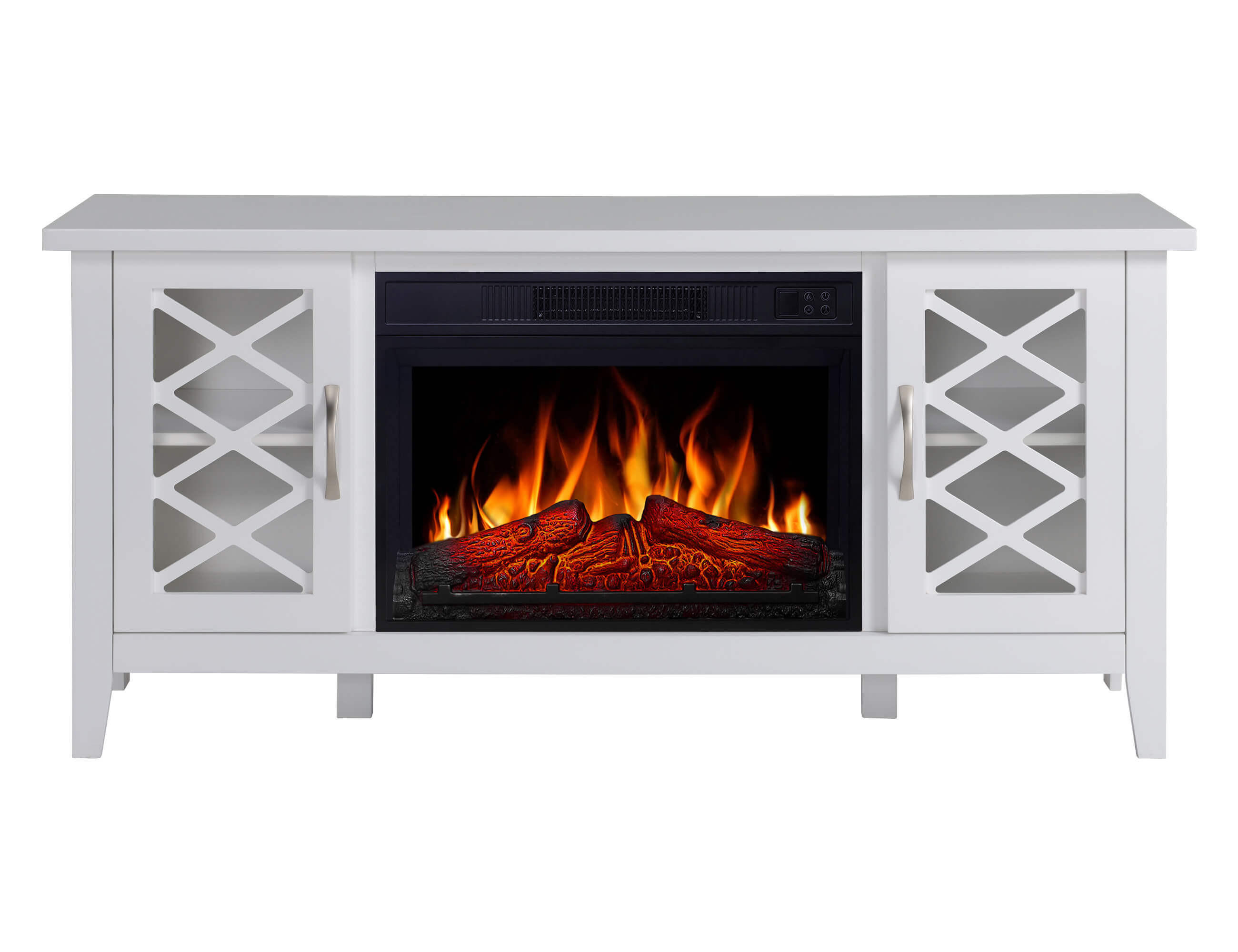 ArtiFlame Elektrokamin Weiß 137.1x64.5x39 cm