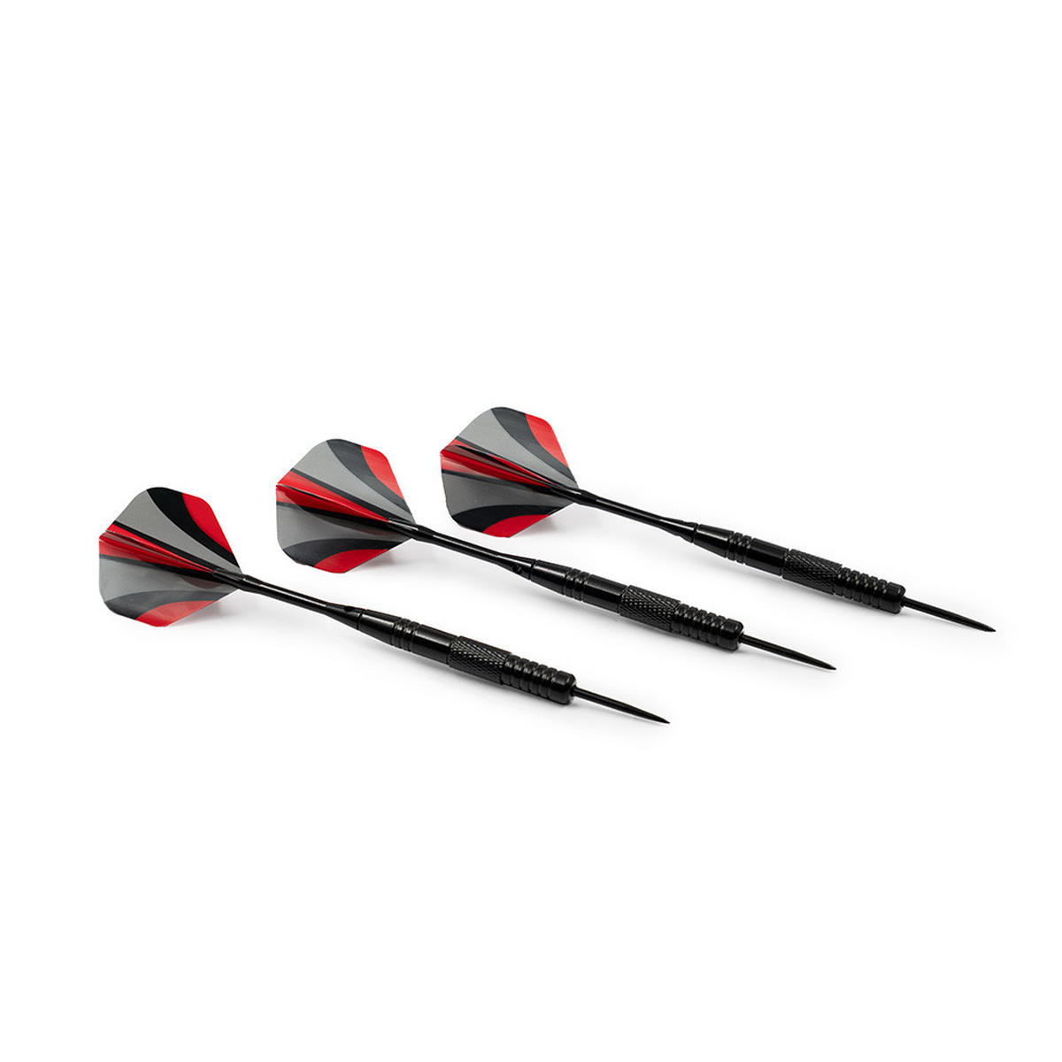 DARTSCHEIBE FINISH - Farbe: Schwarz - Schwarz, Textil/Metall (45.1/4cm) - Home Deluxe