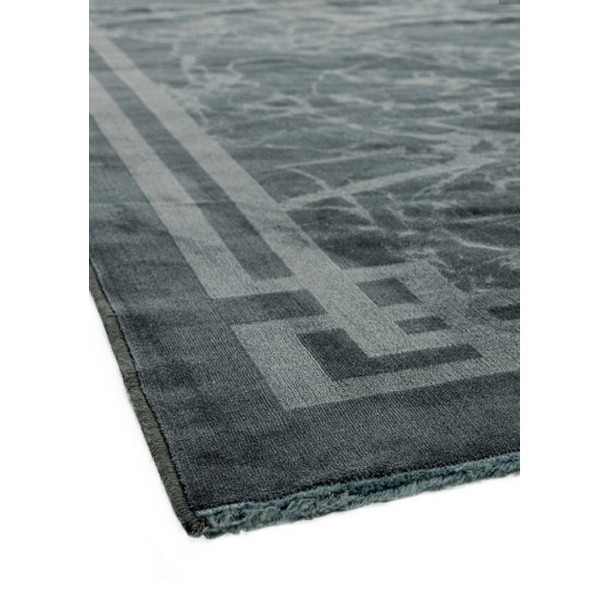 TEPPICH Moderner RAYA BORDER Schwarz 200 x 290 cm - Schwarz, Textil (200/290cm) - Novatrend