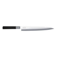 FILETIERMESSER Wasabi Black Yanagiba, 24 cm - Silberfarben, Metall (41cm) - Kai Messer