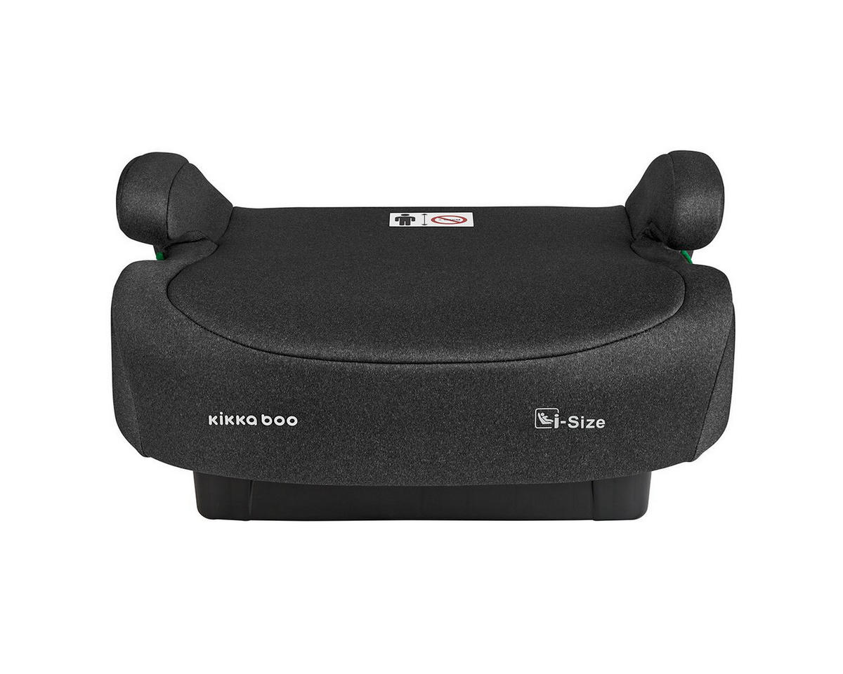 SITZERHÖHUNG i-Tip schwarz i-Size (125-150cm) ISOFIX, Armlehne - Schwarz, Kunststoff (42/21/35cm) - Kikka boo