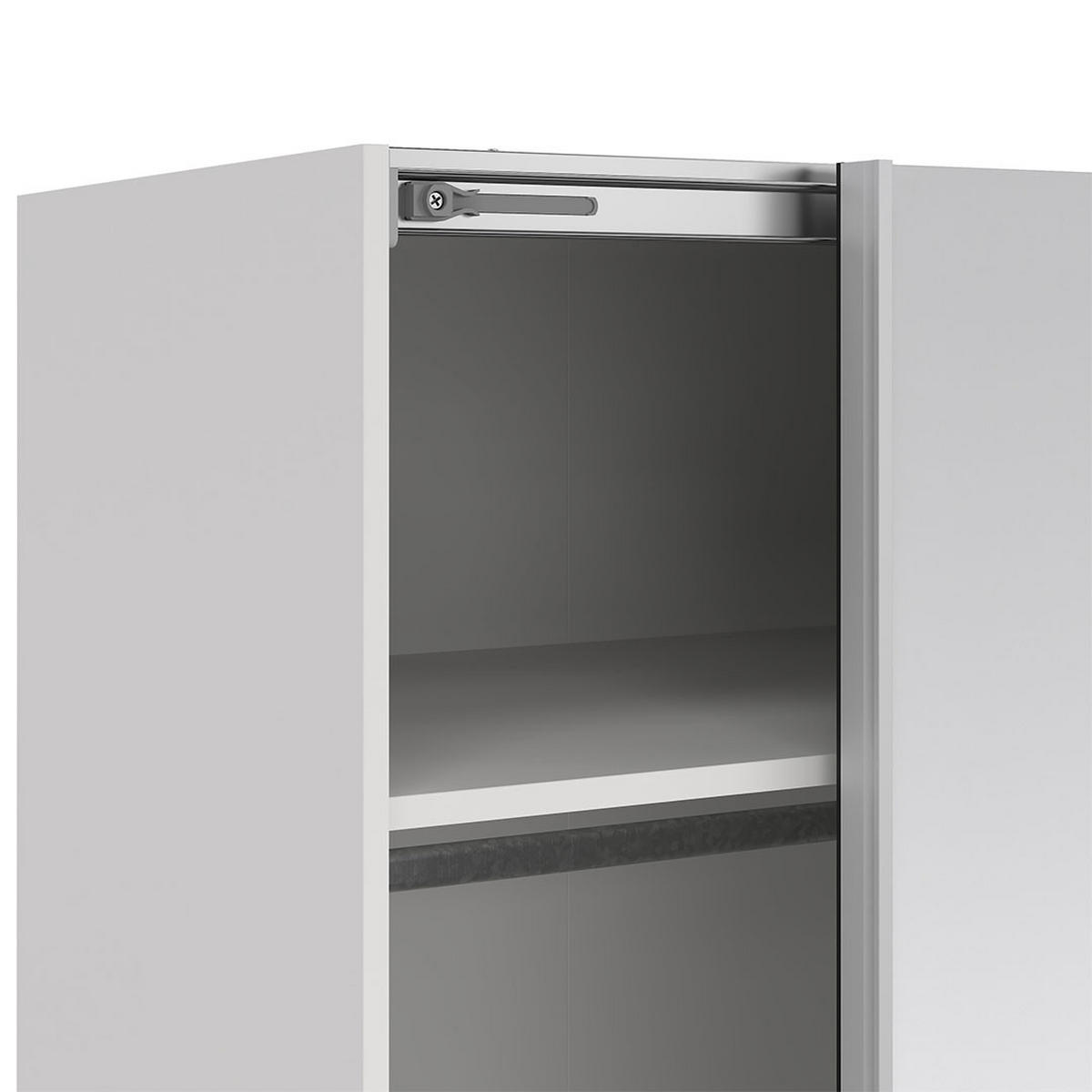 SCHIEBETÜRENSCHRANK, Como, Weiß, Holzwerkstoff, 179 x 67 x 221 cm - Weiß, Holzwerkstoff (179/221/67cm) - ebuy24