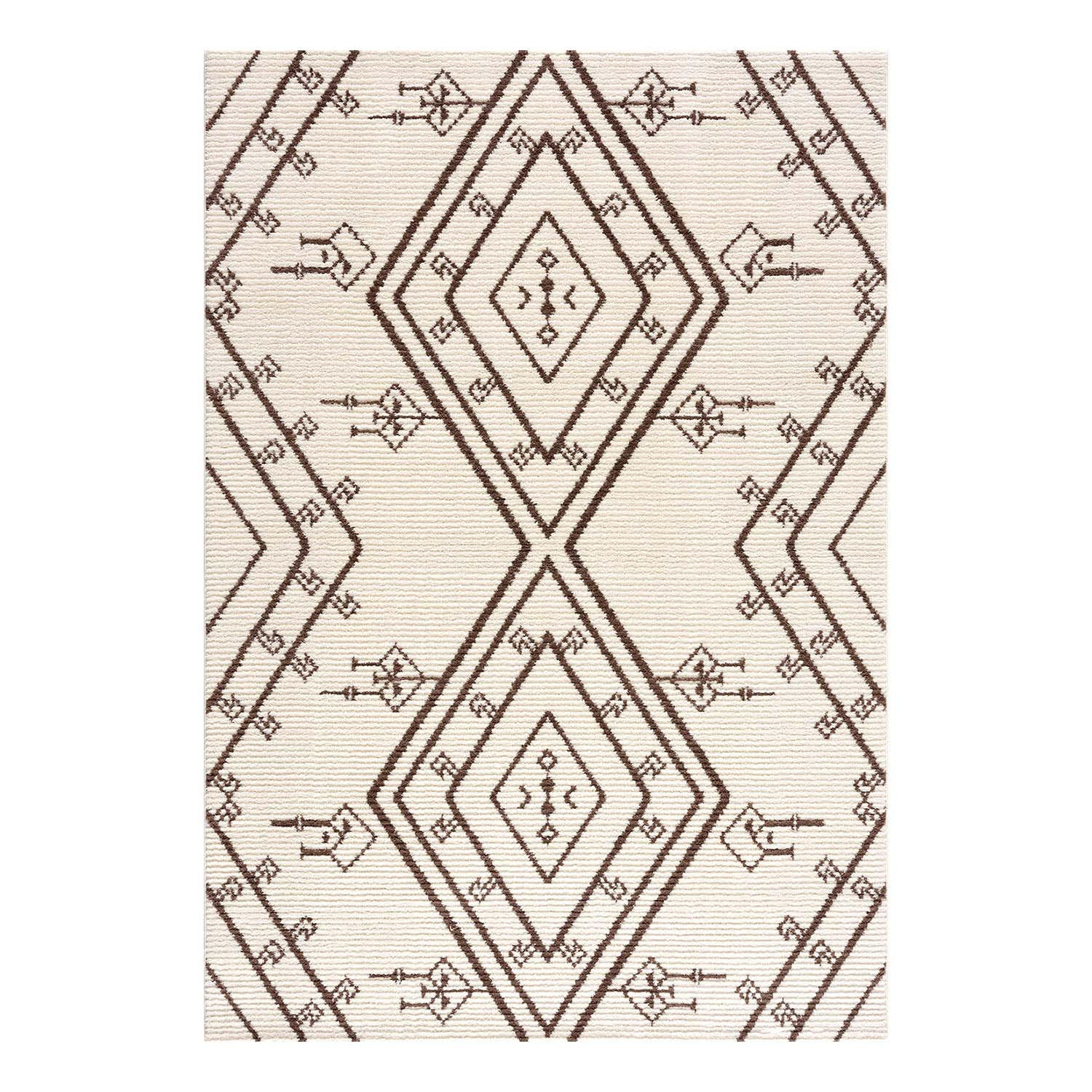 KURZFLOR-TEPPICH April 2291 Creme 140x200 cm - Creme, Textil (140/200cm) - carpet city