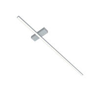LED-DECKENLEUCHTE Splint L100 - Grau, Metall (2/100/2cm) - Lumicom