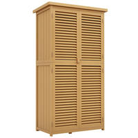 GERÄTESCHUPPEN DE-09231 Hellgelb - Gelb, Holz (87/160/46.5cm) - ComfortXL