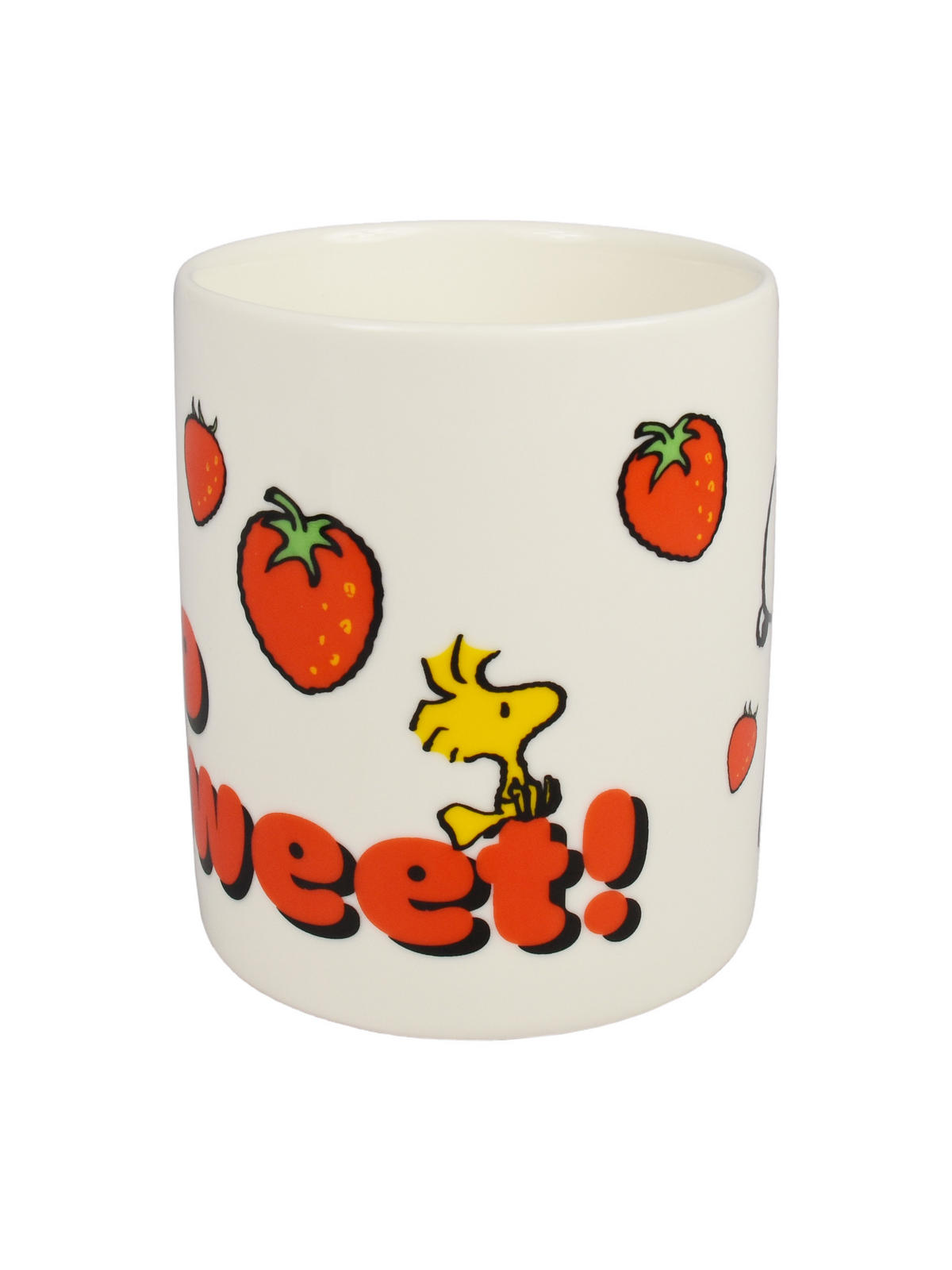KAFFEEBECHER The Peanuts Snoopy So sweet! Weiß/Rot 320 ml - Multicolor, Keramik (0.32L) - United Labels