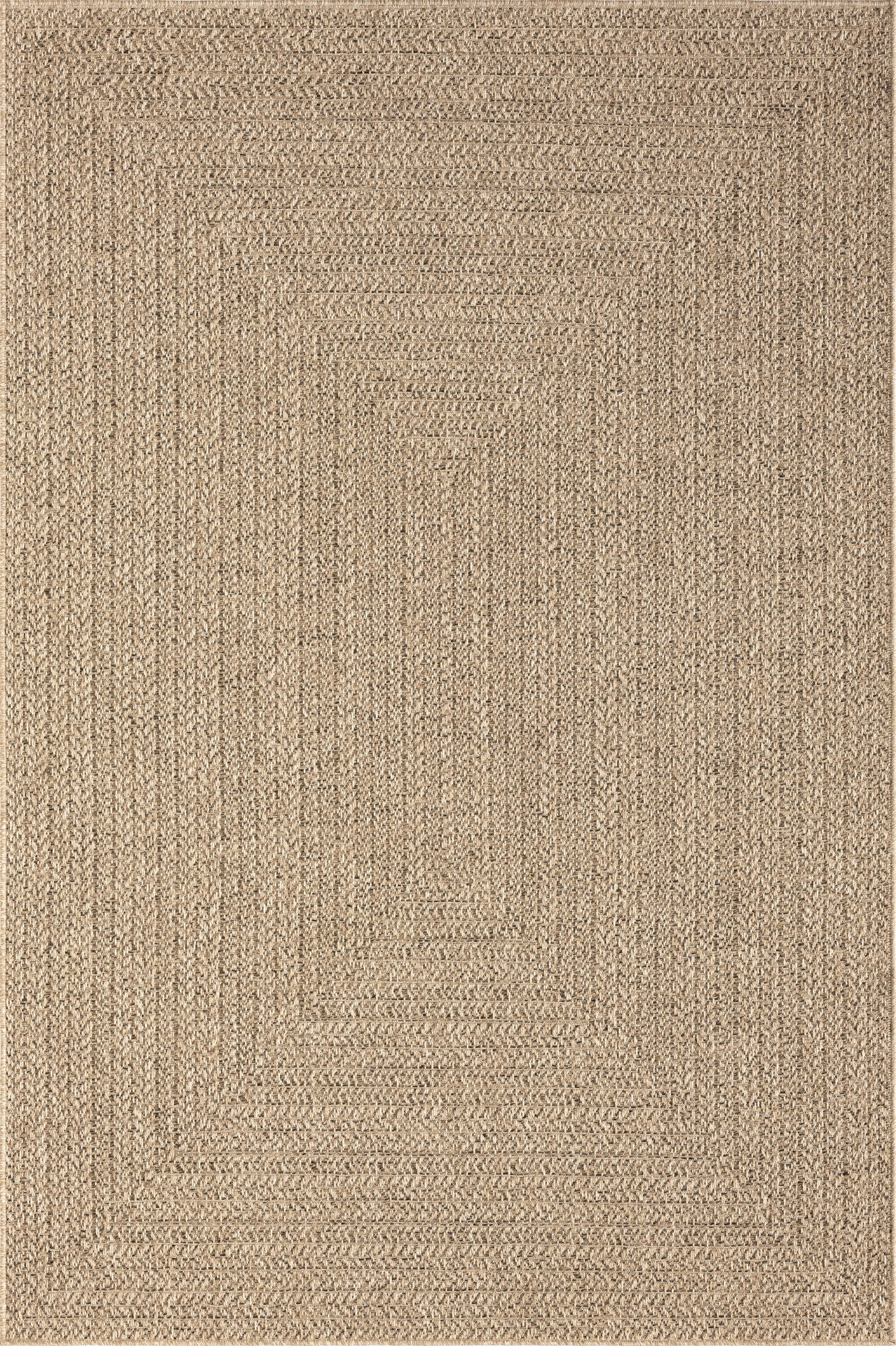 TEPPICHLÄUFER Bordüre CORDEV Polypropylen Natur 80 x 150 cm - Beige, Textil (80/150cm) - KADIMA DESIGN